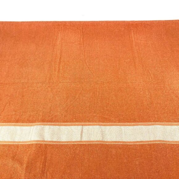 HERMES Bath towel Interior Throw Blanket Yachting logo Large format towel Unused - Picture 9 of 11